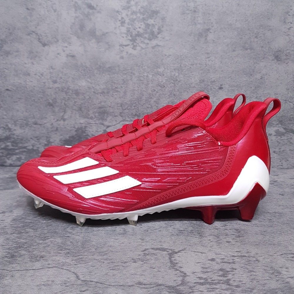 ADIDAS Adizero 12.0 Football‎ Cleats Mens 11 Team Red White Texas A&M Maroon Nby